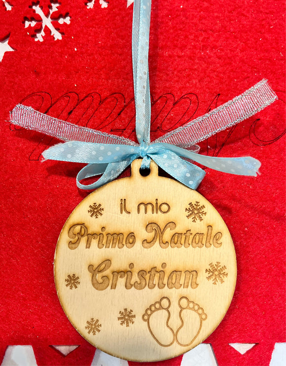 Decorazione Natalizia con Nome