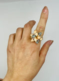 Anello Fiore Aperto