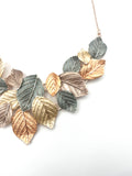 Collana Girocollo Foglie