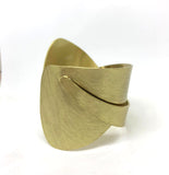 Bracciale Rigido a Fascia Intrecciata Oro JU00FI