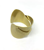Bracciale Rigido a Fascia Intrecciata Oro JU00FI