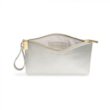 Pochette a mano argento Create Magical Moments con messaggio segreto