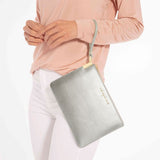 Pochette a mano argento Create Magical Moments con messaggio segreto