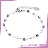 Bracciale Sfere ed Ematite - Mamma e Bimba