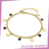 Bracciale Catena con Stelle e Cristalli- Mamma e Bimba