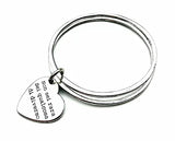 Bracciale Rigido Doppio con Cuore