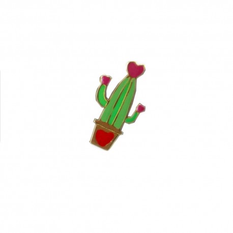 Copia del Orecchino cerchietto con pendente cactus