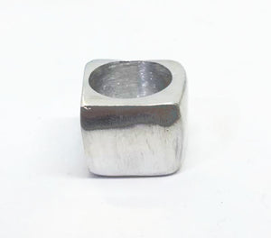 Anello Quadrato 100% Alluminio