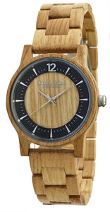 Orologio Legno Barrique - Nero