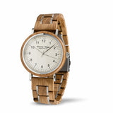 Orologio Legno Barrique - bianco