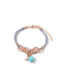 Bracciale Lamè con Perla Agata