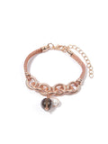 Bracciale Lamè con Perla Agata