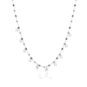 Collana con Stelle e Sfere di Ematite