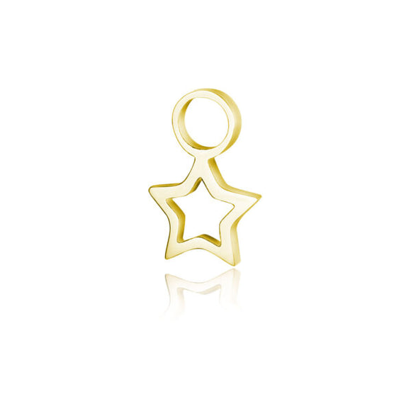 Charm Stella Bucata Oro - Hope