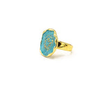 Anello Tondo Antichizzato
