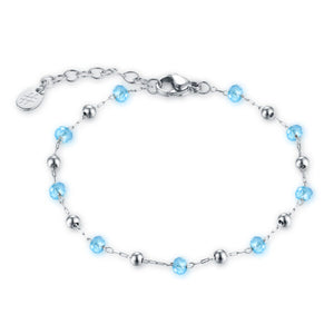 Bracciale con Cristalli Turchesi ed Ematite