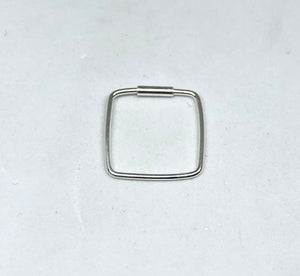 Orecchino Quadrato
