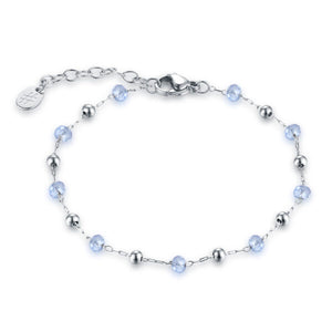 Cavigliera con Cristalli Celesti ed Ematite