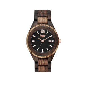 Orologio in legno Zebrano e Sandalo - Golf ZW074C