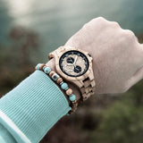 Orologio in legno d'Ulivo - BOXE
