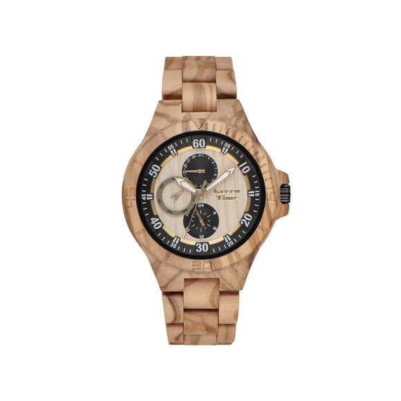 Orologio in legno d'Ulivo - BOXE
