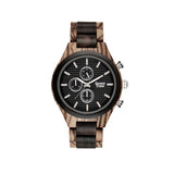 Orologio Cronografo in legno Zebrano e Sandalo - Sydney ZW101A